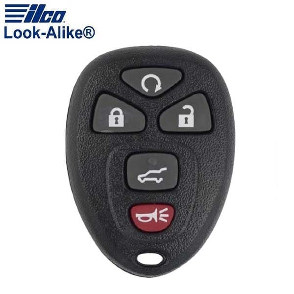 :LAL RKE-GM-5B2 GENERAL MOTORS 5 BUTTON REMOTE KEYLESS ENTRY